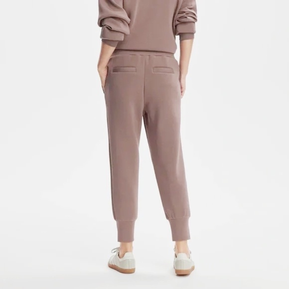 Varley Doublesoft Slim Cuff Pant Jogger in Mauve Size XS - Picture 2 of 13